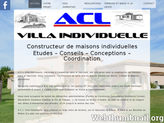 acl-villa-individuelle.fr website preview