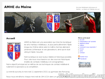 amhedumaine.free.fr website preview