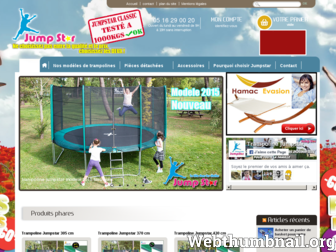 trampoline-jumpstar.com website preview