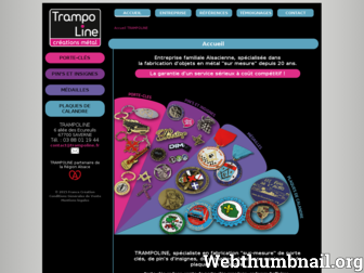 trampoline.fr website preview