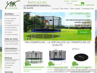 yak-trampoline.com website preview
