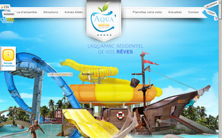 aqua-ardeche.com website preview