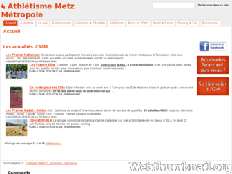 athletisme-metz-metropole.fr website preview