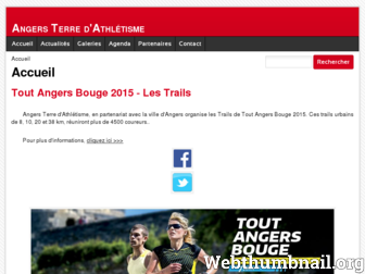 angers-terre-athle.fr website preview