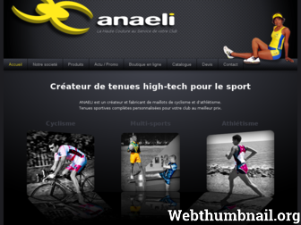 anaeli.com website preview
