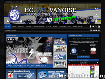hockeyvalvanoise.com website preview