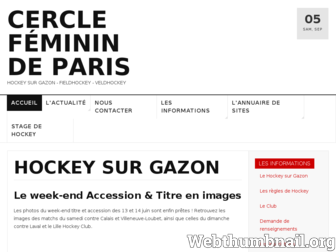 hockey-sur-gazon.com website preview