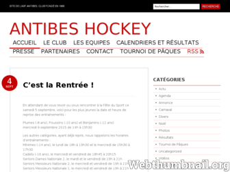 antibeshockey.wordpress.com website preview