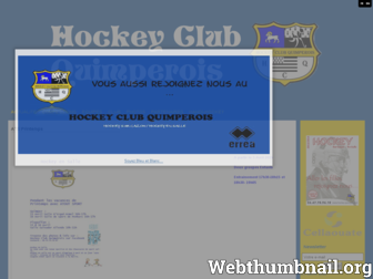 hockeyclubquimperois.e-monsite.com website preview