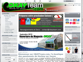 okayteam.com website preview