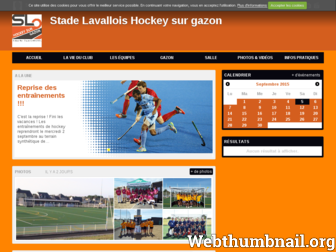stade-lavallois-hockey.sportsregions.fr website preview