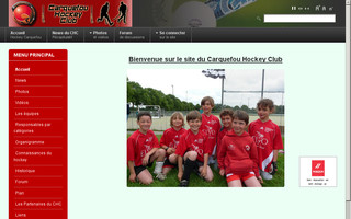 carquefouhockeyclub.free.fr website preview
