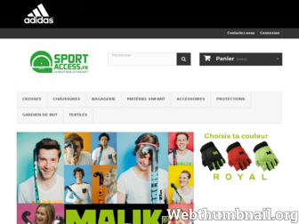 sportaccess.fr website preview