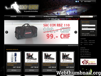 hockeyexpert.ch website preview