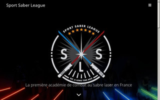 sportsaberleague.com website preview