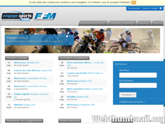 ffm.engage-sports.com website preview