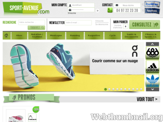 sport-avenue.com website preview