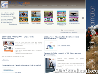 editiongeoffroy.fr website preview