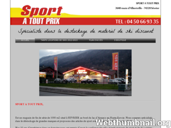 sportatoutprix.fr website preview