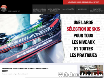 deleyrollesport.sport2000.fr website preview