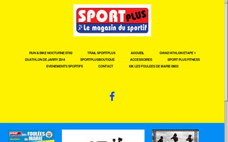sportplusboutique.com website preview