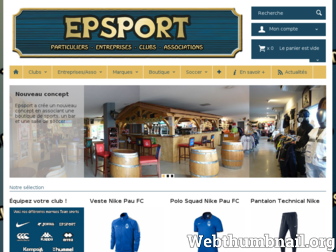 ep-sport.com website preview