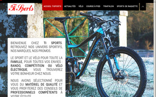 tisports.fr website preview