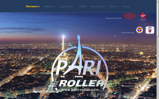 pari-roller.com website preview