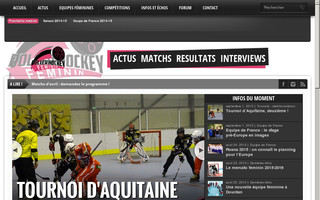 rollerhockeyfeminin.fr website preview