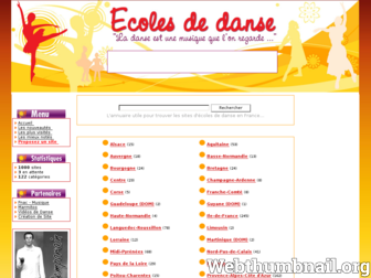 ecoles-de-danse.com website preview