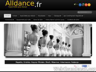 alldance.fr website preview