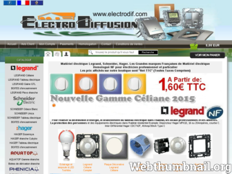 electrodif.com website preview