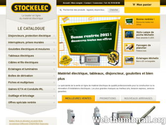 stockelec.fr website preview