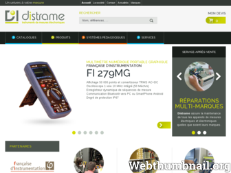 distrame.fr website preview