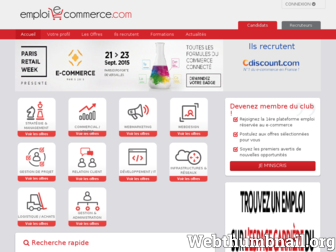 emploi-e-commerce.com website preview