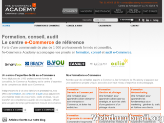 academy-ecommerce.com website preview