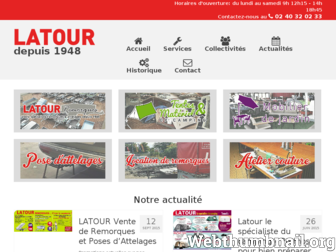 latour-ets.fr website preview