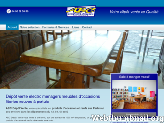 abcpertuis.fr website preview
