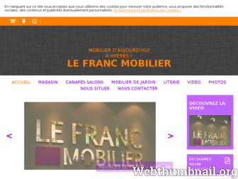 meubles-le-franc.fr website preview