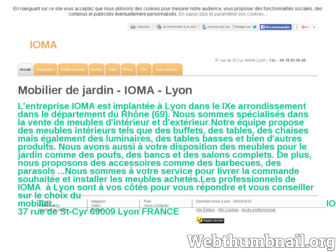 ioma-meubles-interieur-exterieur.fr website preview