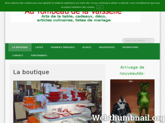tombeau-vaisselle.fr website preview