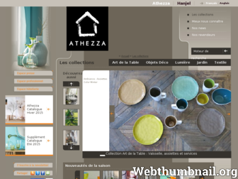 athezza.com website preview