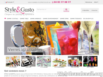 style-gusto.fr website preview