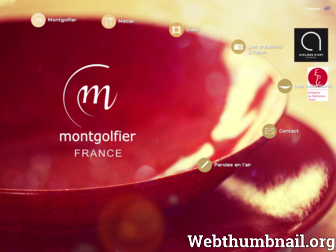 montgolfier.fr website preview