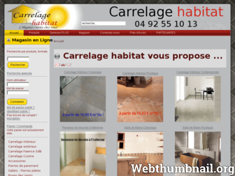 carrelage-habitat.fr website preview