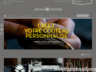artisancoutelier.com website preview