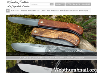 couteaux-maschio.com website preview