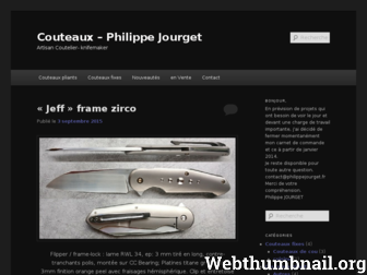 philippejourget.fr website preview