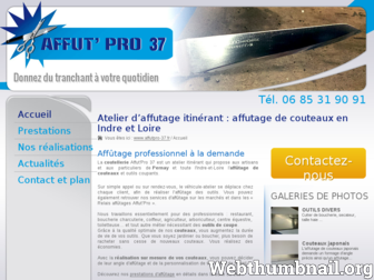 affutpro-37.fr website preview