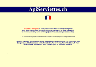 apiserviettes.ch website preview